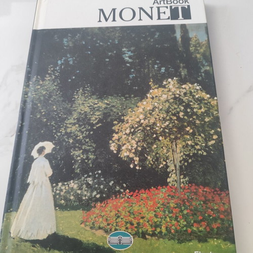 Monet art book like new, Greek language