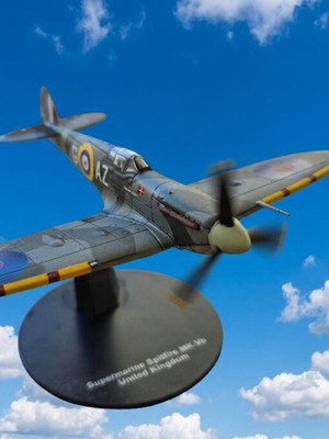 Supermarine Spitfire Mk.Vb 1:72 Die-Cast Model Plane like new