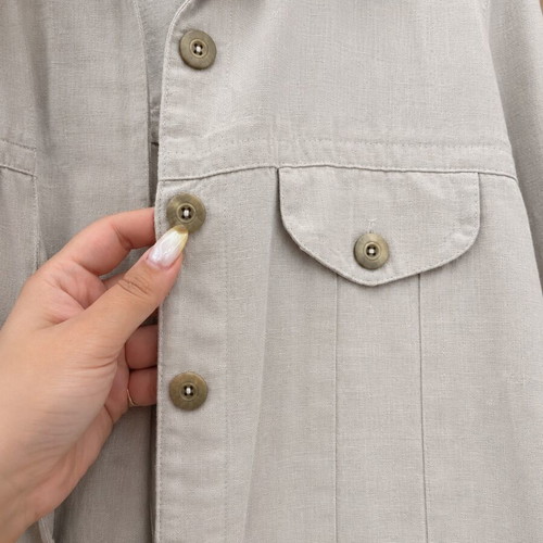 Linen jacket like new, beige, size S
