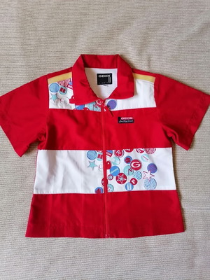 Geox windbreaker for boy 4-5 years like new, red