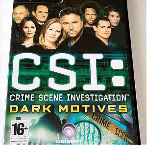PC - CSI: Dark Motives