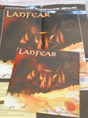 Lanfear Another Golden Rage CD album used, metal