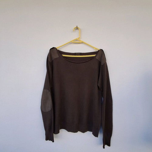 XDYE sweater size L like new, brown