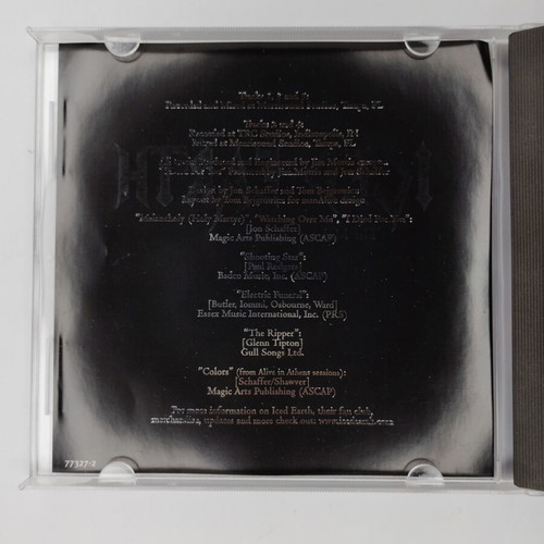 Iced Earth The Melancholy E.P. CD 2001