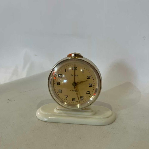 Slava 11 Jewels Soviet Union mechanical clock, collectible