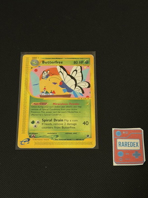 Butterfree 38/165 Reverse Holo Pokemon TCG Expedition Base Set card