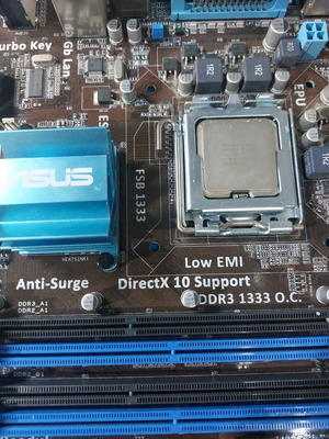 Motherboard ASUS P5G41-M LX και CPU Intel Pentium Dual-Core σαν καινούργια πακέτο