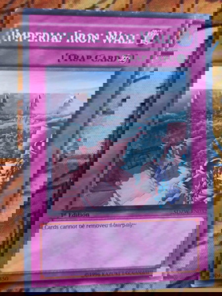 2) Imperial Iron Wall (Yugioh)