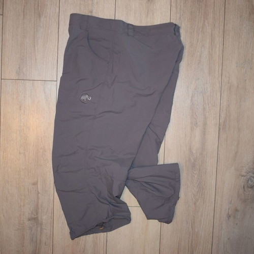 Mammut ¾ pant men size 50 gray like new