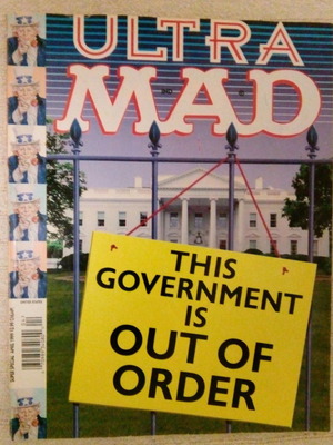 Αμερικανικά σατυρικά περιοδικά Mad μεταχειρισμένα, πακέτο 3 τεμαχίων