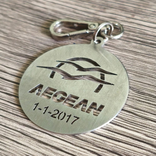 Aegean Airlines keychain like new with old logo