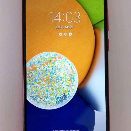 Samsung Galaxy A03 used, red, 64GB, Dual SIM