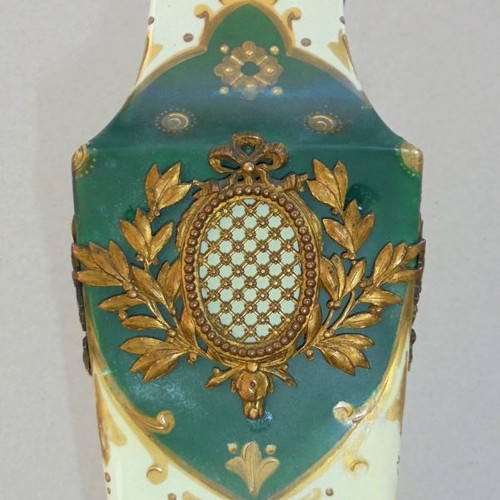 Sèvres porcelain vase sealed, authentic, about 130 years old