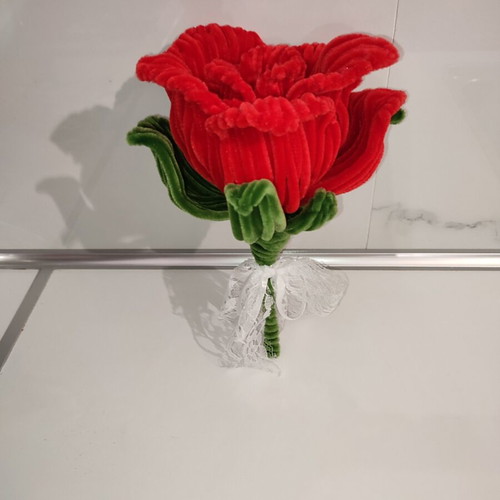 Giant handmade rose 30cm new