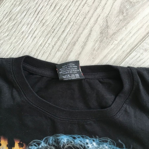 Vintage Rock Yeah Michael Jackson King of Pop T-shirt L used, black