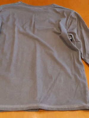 Blouse used, gray, size M