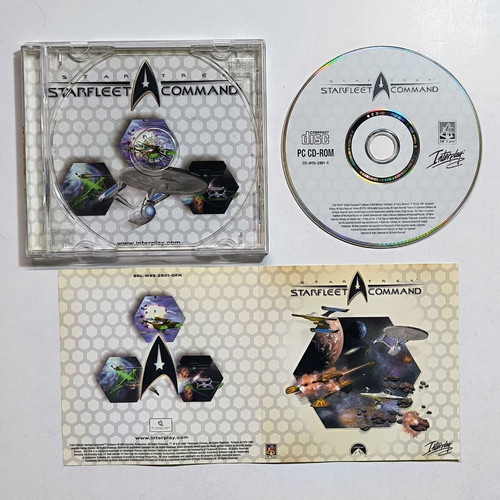 Star Trek Starfleet Command PC game used, strategy