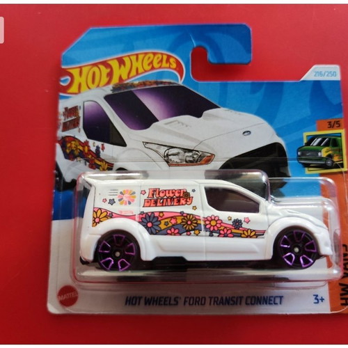 Hot Wheels Ford Transit Connect Treasure Hunt car, sealed