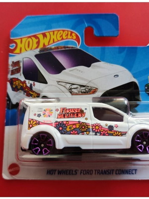 Hot Wheels Ford Transit Connect Treasure Hunt car, sealed