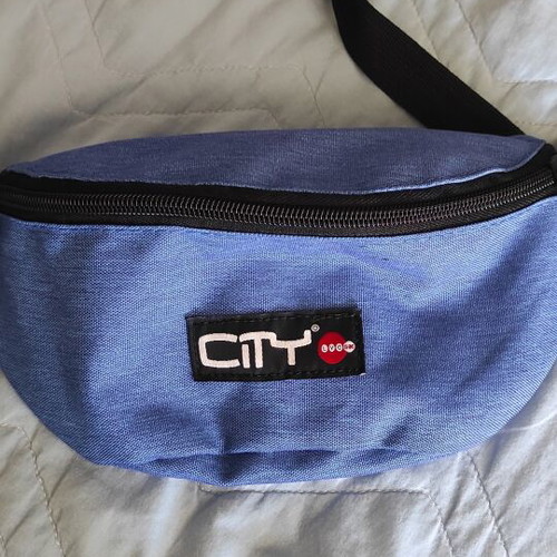 City Waist Bag like new, blue