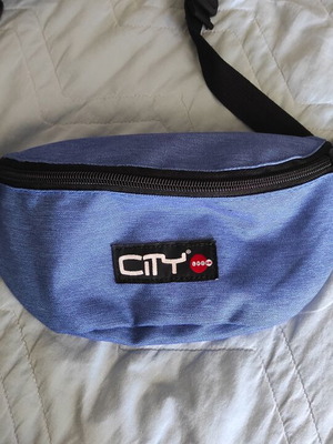 City Waist Bag like new, blue