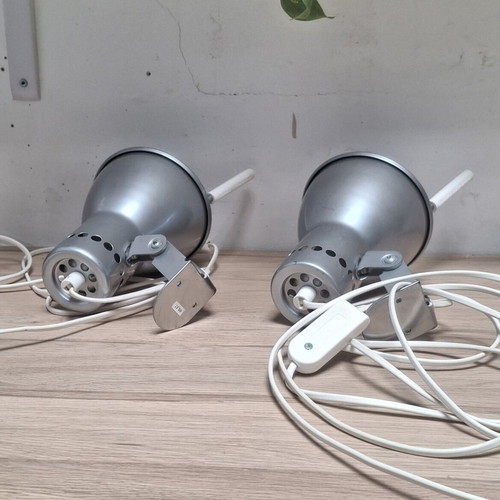 Ikea Jojka spots used, set of 2 with cord, switch and plug