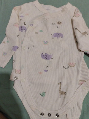 Long-sleeve baby bodysuit size 68 like new