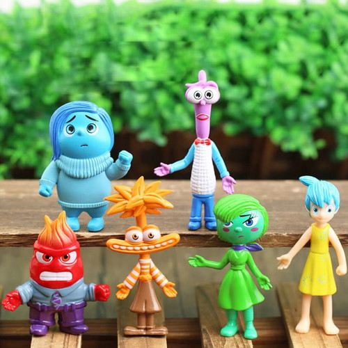 Inside Out figures brand new, pack of 6 pieces
