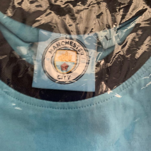 Manchester City L t shirt new, authentic official merchandise