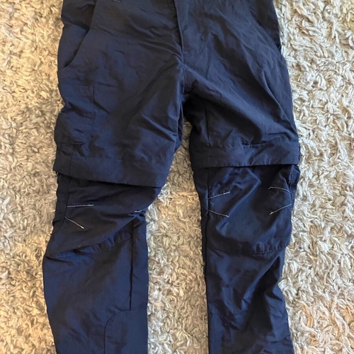 Quechua polymorphic kids pants like new, age 4-5, blue