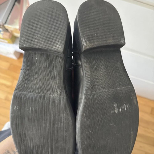 Ankle boots size 38 black like new