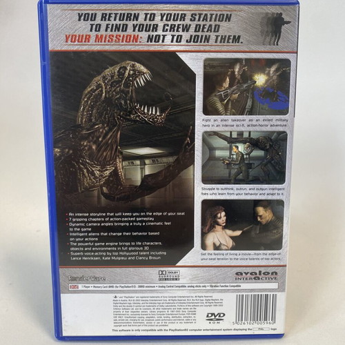 Run Like Hell Hunt Or Be Hunted PlayStation 2 PS2 like new, English