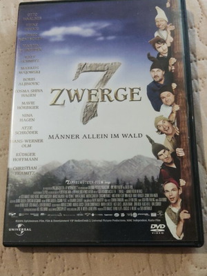 7 Zwerge DVD, German audio only, no Greek subtitles