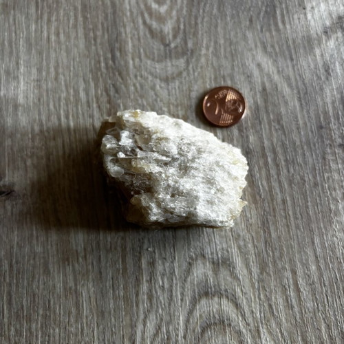 Honey Calcite raw crystal cluster