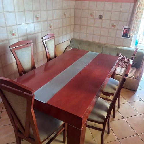Dining set with 5 chairs