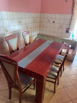 Dining set with 5 chairs
