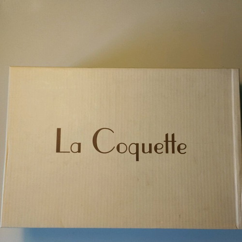La Coquette loafers women's genuine leather new, size 40, black