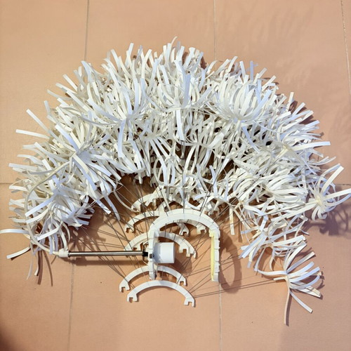 Ikea Maskros ceiling light used with cable cut