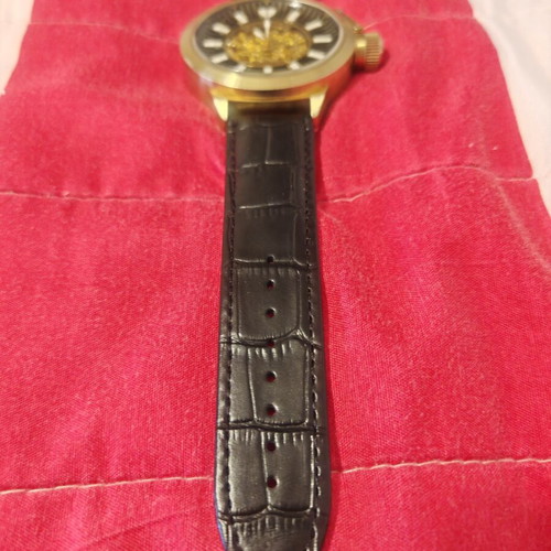 Invicta Corduba 7136 vintage men's watch used, automatic skeleton