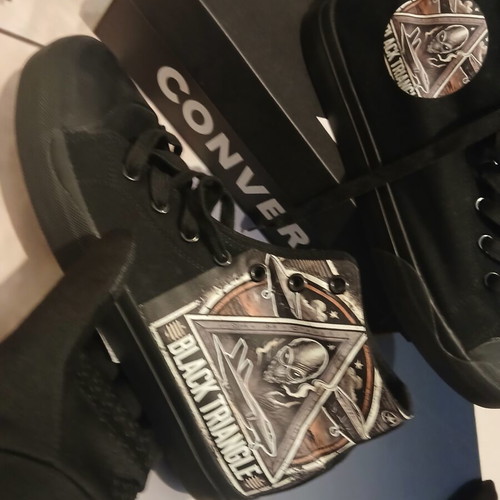 Sneakers Cnvrs Black Triangle Custom new