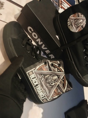 Sneakers Cnvrs Black Triangle Custom new