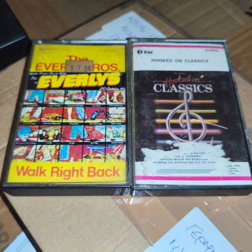 Cassette tapes like new, pack of 10, last double sealed