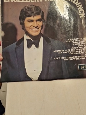 Engelbert Humperdinck LP record used, 1969 classic pop album