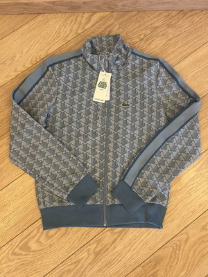 Lacoste Monogram Jacket τιρκουάζ μέγεθος S καινούργιο