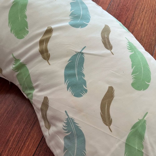 Dr Brown nursing pillow used, cotton and hypoallergenic