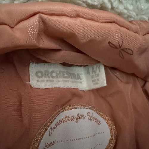 Orchestra pink children's jacket like new, size 104 cm