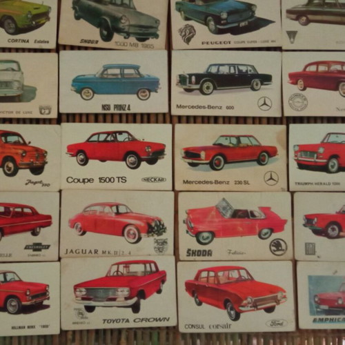 Car stickers vintage used