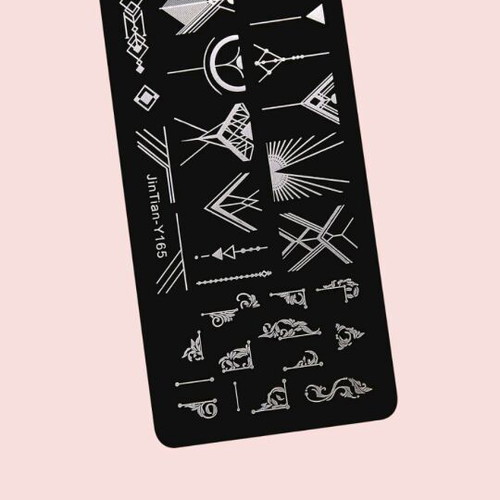Nail stamping plates like new with storage book