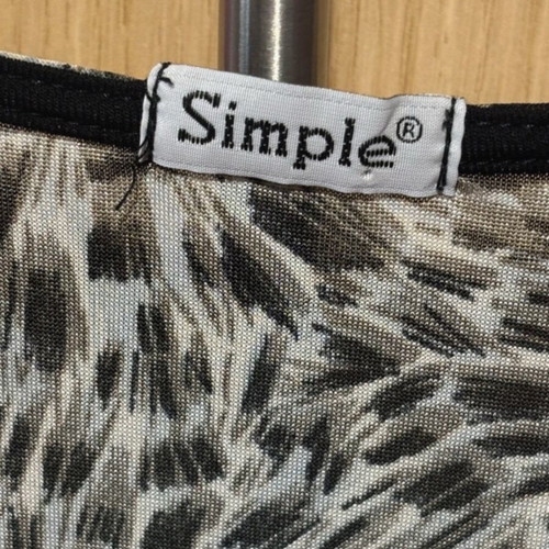 Animal print jumpsuit Simple like new, size M