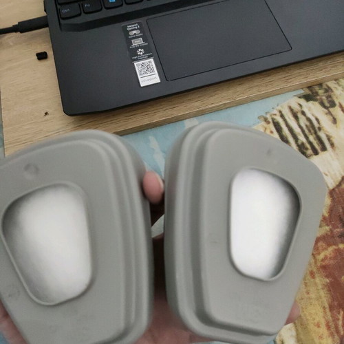 3M Half Face Mask with 6059 and 5935 P3 Filters unused